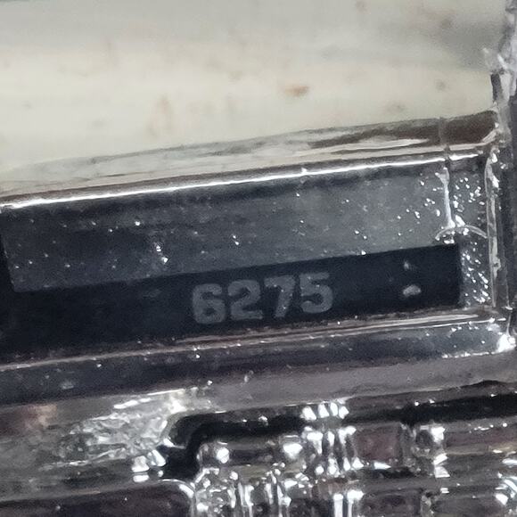 Vtg 1987 Scale Models 1/64 Deutz-allis 6275 plastic Christmas ornament chrome - Picture 3 of 8